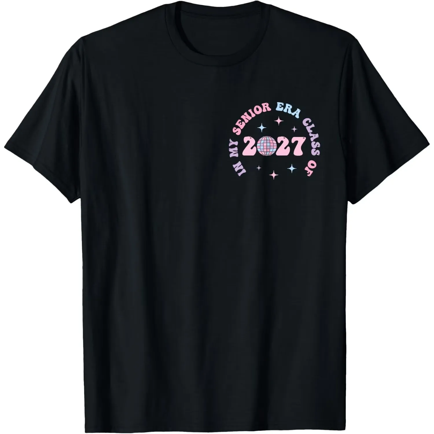 In My Senior Era Class Of 2027 Graduation T Shirt Size S-6XL