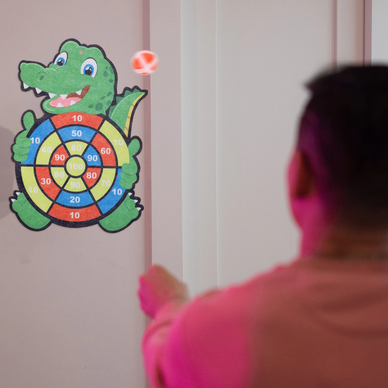 

Sticky Ball Dart Board Kids Sports Toys Outdoor for Game Accessories Indoor Plastic Party Favors Child Balls