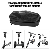 BENGGUO Electric Scooter Storage Bag 2L Scooter Handlebar Bag EVA Hard Shell Waterproof Night Reflective for M365 PRO 2 KUGOO M4