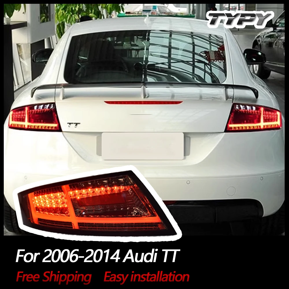 

TYPY Car Modified Styling Tail Lamp LED Tail Light For Audi TT 2006-2013 NEW Dynamic Turn Signal Lamp Brake Light LED Taillight