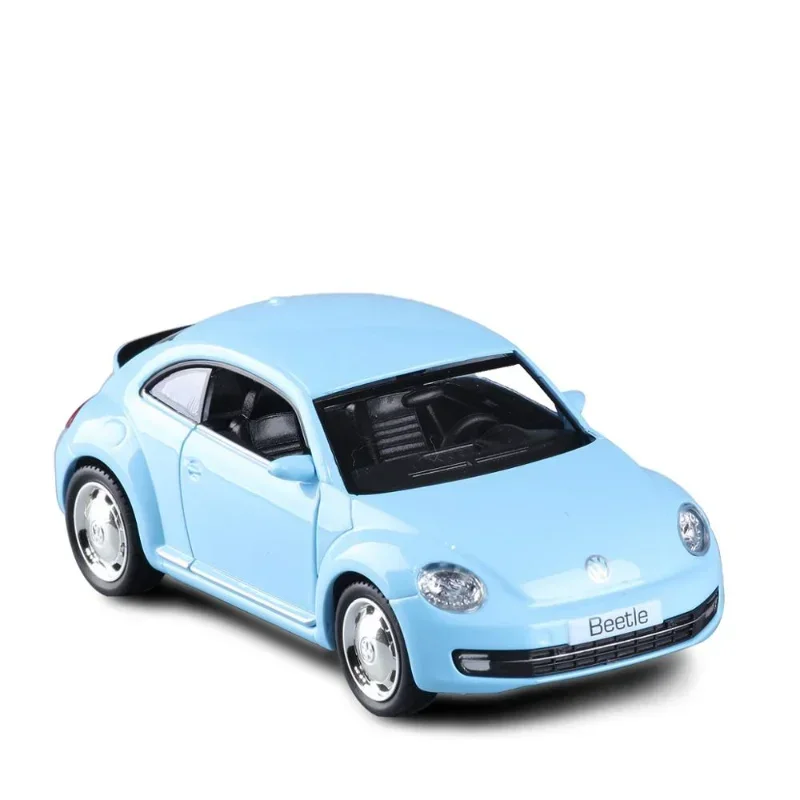 1:36 VOLKSWAGEN Beetle Diecast Alloy Metal Licensed Collection Collectible Car Model New Pull Back Toys Vehicle F311