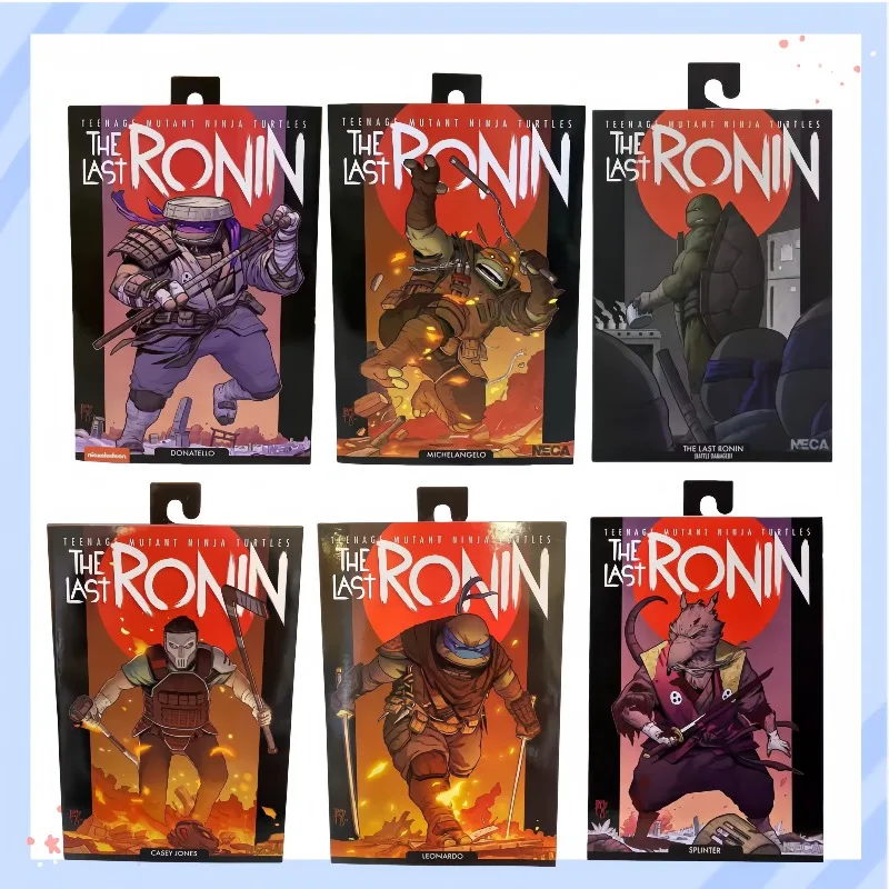 

【In Stock】Neca The Last Ronin Leonardo Raphael Figure Neca54347 54312 54351 Animation Model Action Figure Toygift Collection