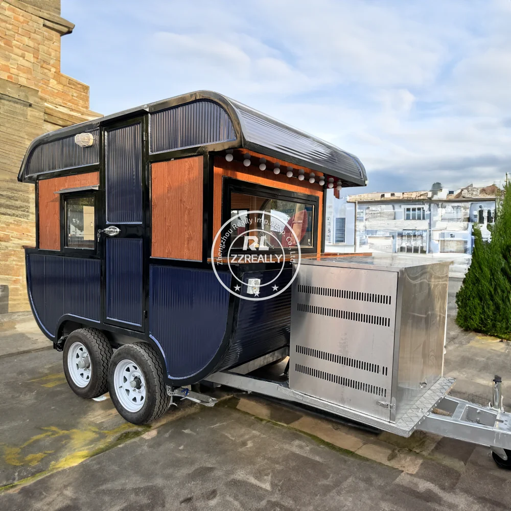 2024 Food Trucks for Sale in Germany Mobile Smoothie Truck Mini Truck Food Hot Dog Fast Food Trailer