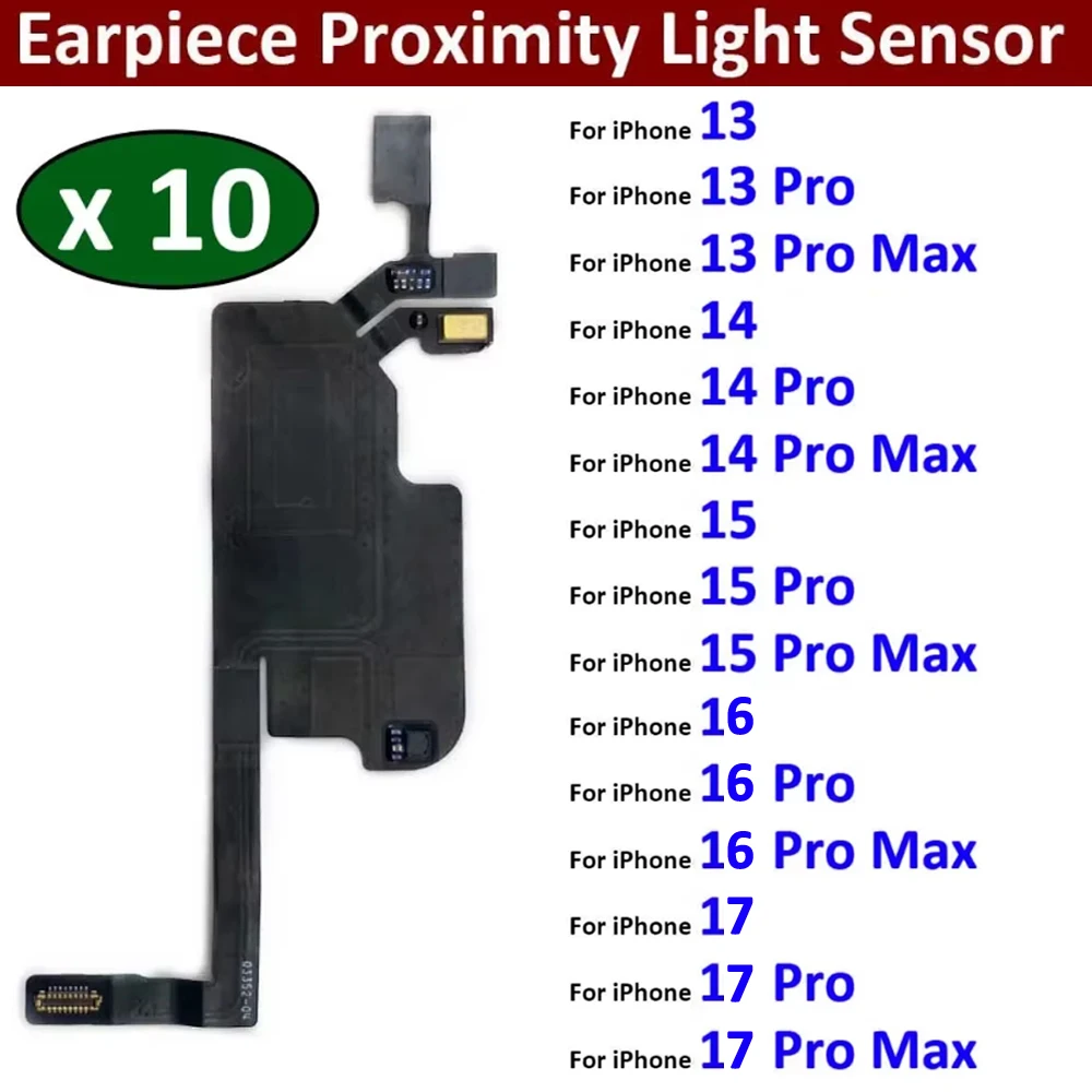 10Pcs iPhone 13-17 Pro Max Flex Cable