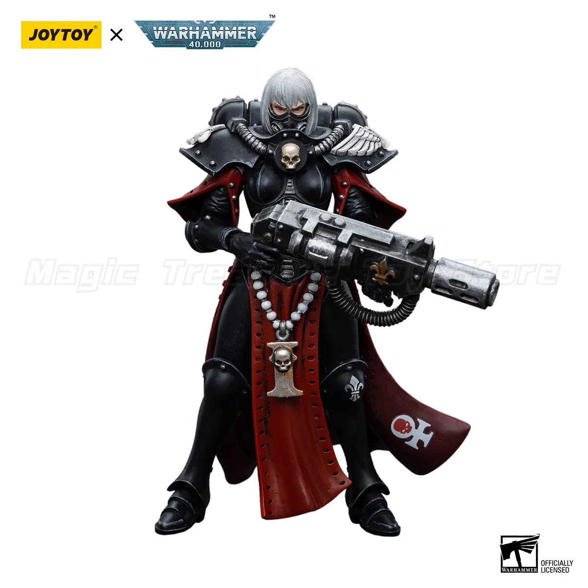 【MT】JOYTOY Warhammer 40K Adepta Sororitas Imagifier Sister Saelon Noyalle Superior Kassia Jurel 1/18 لعبة شخصيات الحركة