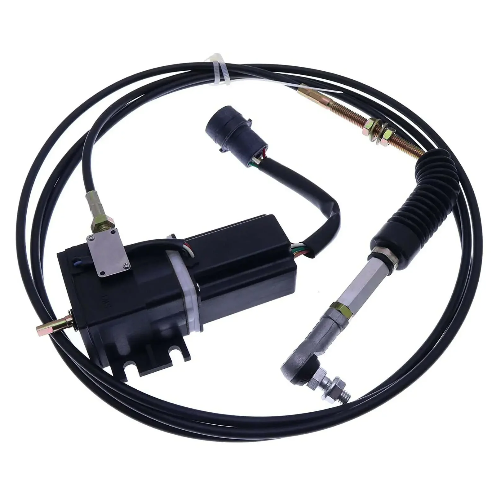 MSparts 102-8007 1028007 Throttle Motor Governor for Caterpillar CAT Mini Excavator 307 E307 E307B Round Plug Accelerator