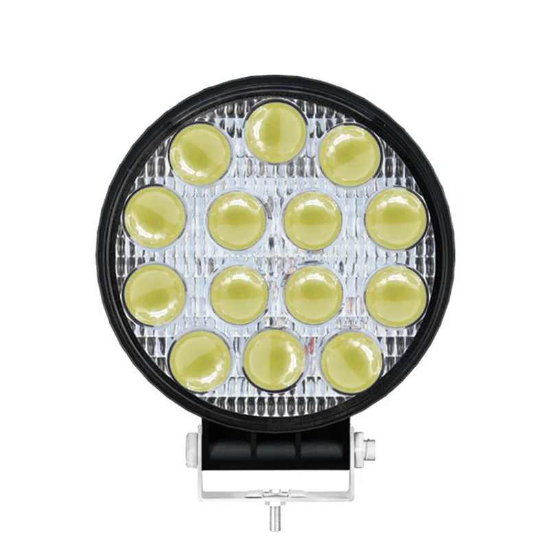 Factory direct sales42W 5DroundLEDCar work lights14Miniature engineering auxiliary lights, roof-mounted spotlights