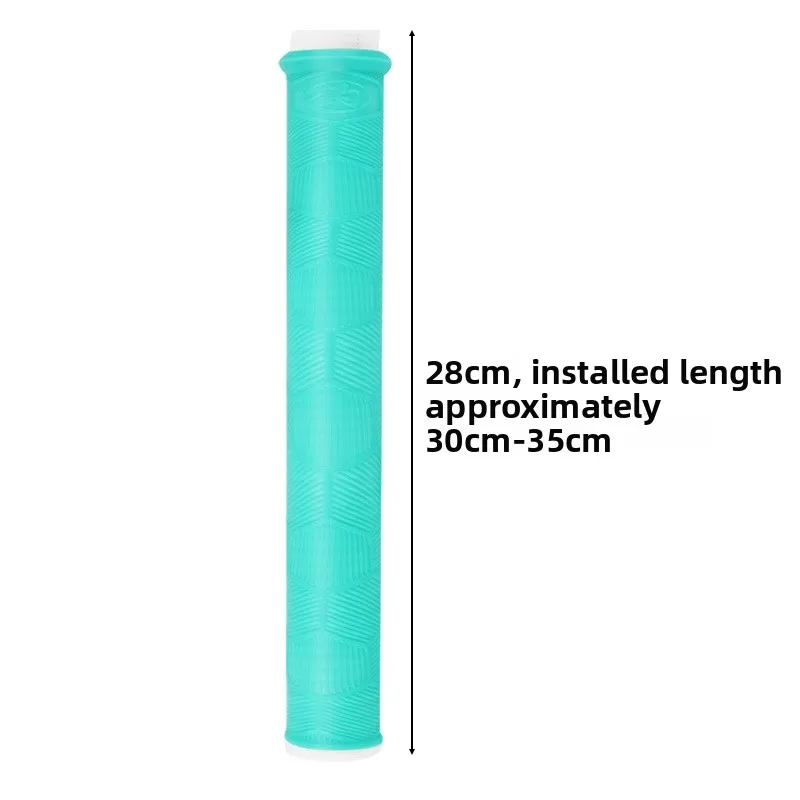 Silicone For fishing rod handle cover with anti slip grip for For fishing poles badminton equipment 28 cm long