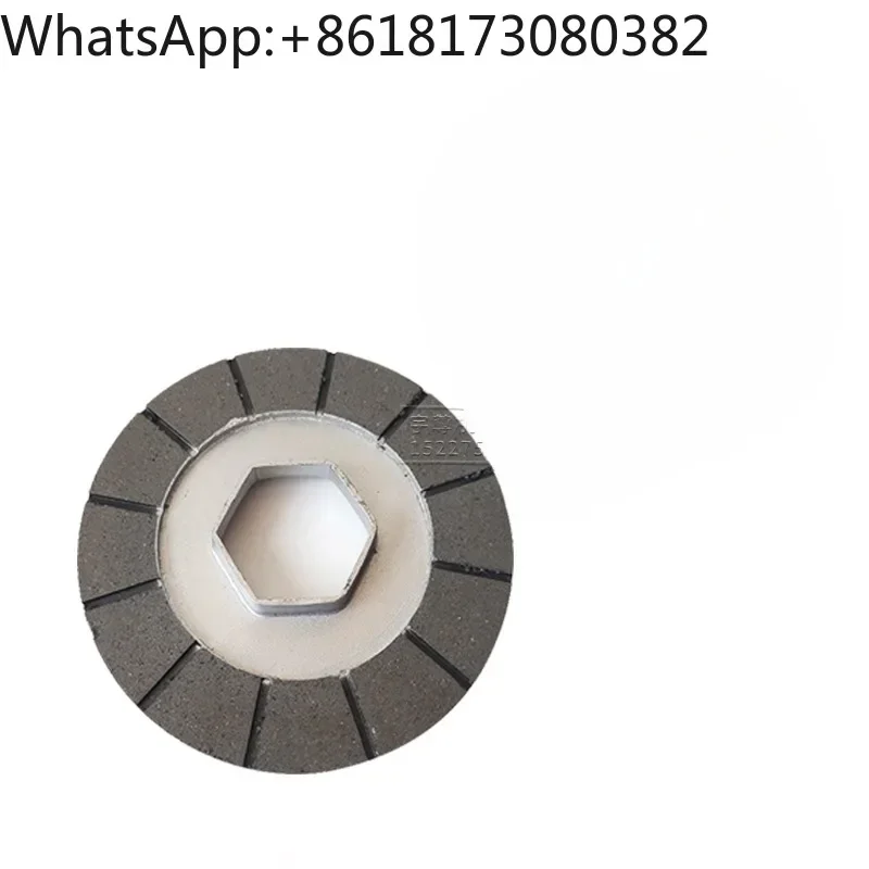 Tower crane motor hexagonal brake pad Zhangjiang motor brake pad outer diameter 180 150 * 55 variable spoke small car brake disc