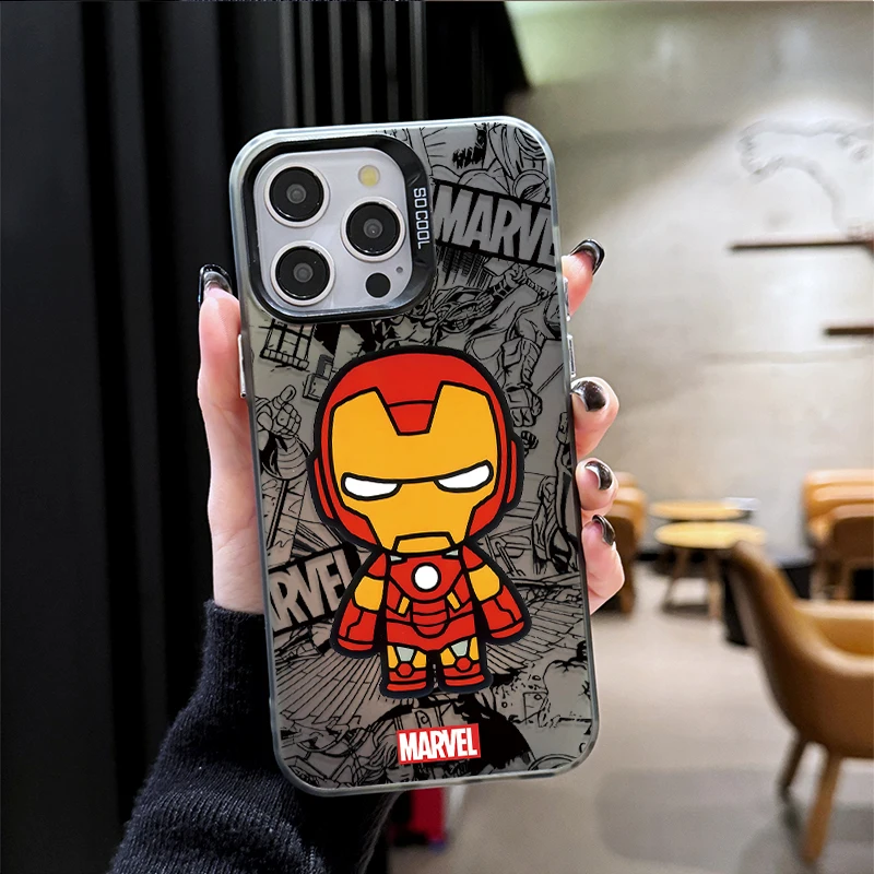 حافظة لهاتف آيفون 17 16 15 14 13 12 11 Pro Max Plus 17 Air 16E X XR XS Max غطاء ممتص للصدمات صلب