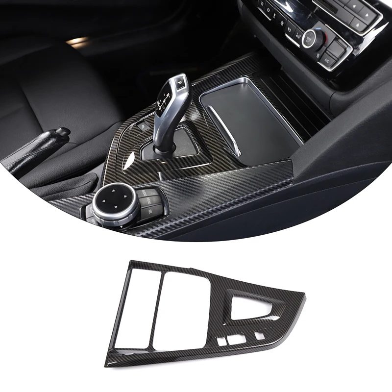 

For BMW 3 Series F30 F34 F36 2016-2019 LHD ABS Car Center Console Gear Shift Panel Cover Trim Sticker Interior Accessories