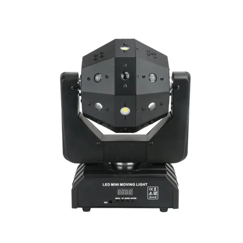 16 three-in-one shaking head ktv bar beam of light rotating laser laser flash jumping colorful stage light