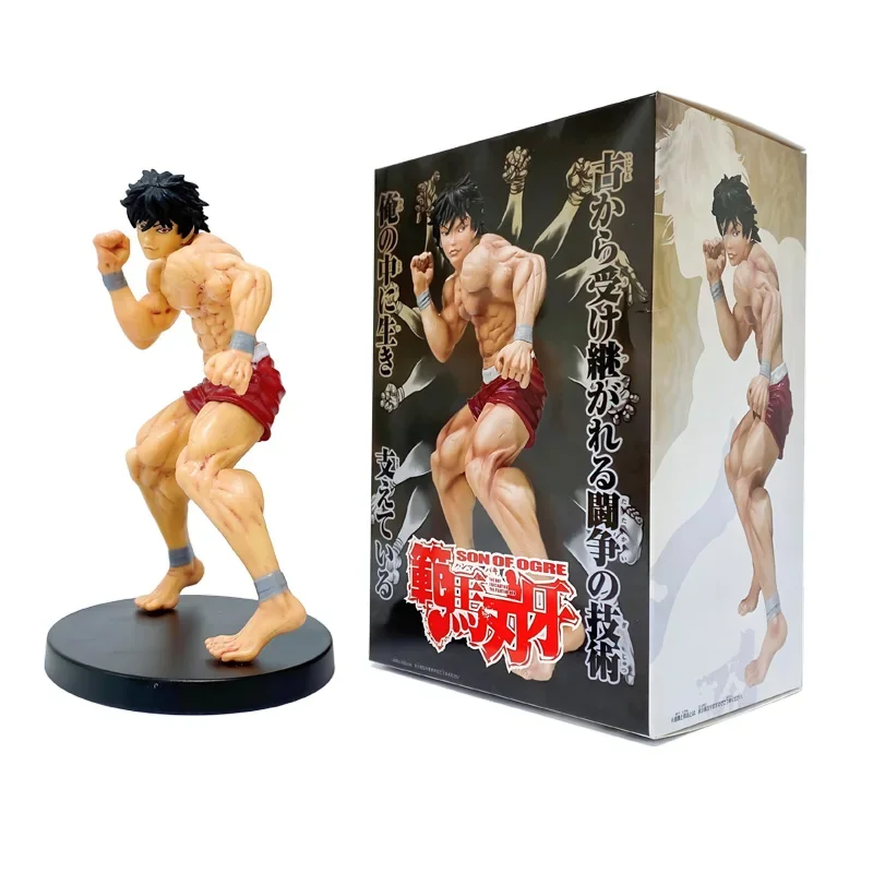 Figura de Anime Baki the Grappler, Hanma Baki, Hanma Yujirō, Hanayama Kaoru