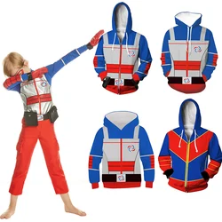 Kids Adult Henry Danger Cosplay Costume Hoodie 3D Printed Hooded Sweatshirt Child Casual Streetwear Pullover Jacket Coat