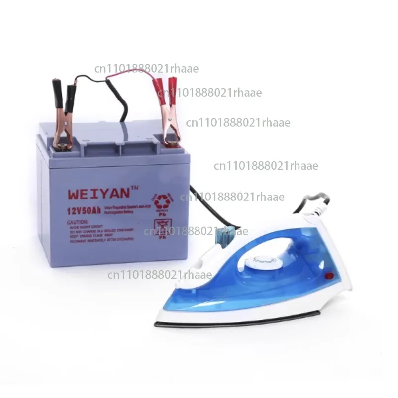 

Небольшой бытовой прибор, подвесной утюг, портативный утюг 12 В, уличный аккумулятор, гладильный утюг 150 Вт