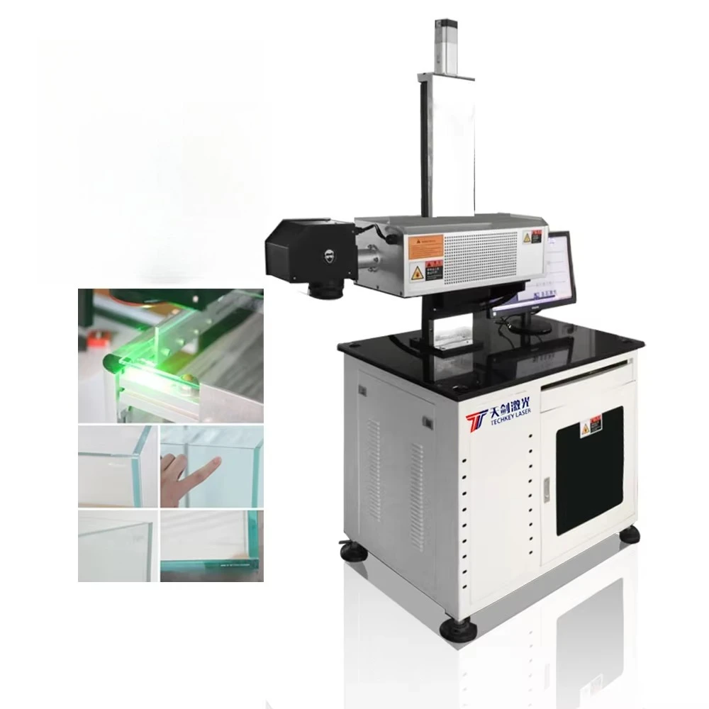 Fish tank car engraving glass QR code engraving glass 3D engraving machine