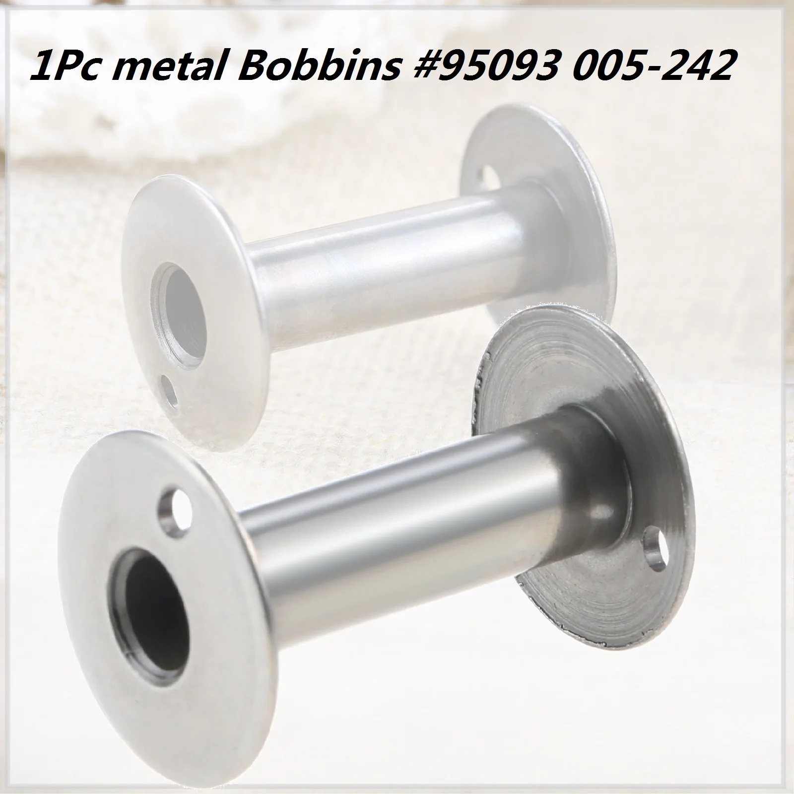 1Pc metal Sewing Machine Bobbins 95093 005-242 for Singer 45-76 45k1 45K11 45K21 45K5 45k58 Adler 104 105 Necchi 630 631 641 644