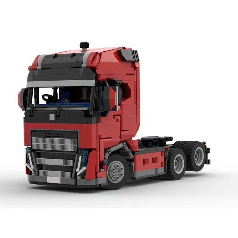 Nieuwe MOC-123272 Voor Truck Head Trailer Model Bouwsteen Speelgoed Splicing Blok 1339 Stuks Kerstcadeau Kinderen Verjaardagscadeau