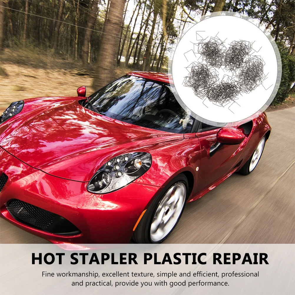 Varillas de soldadura profesionales para reparación de parachoques de coche, alta dureza, buen sellado, accesorios simples y eficientes, 500 Uds.