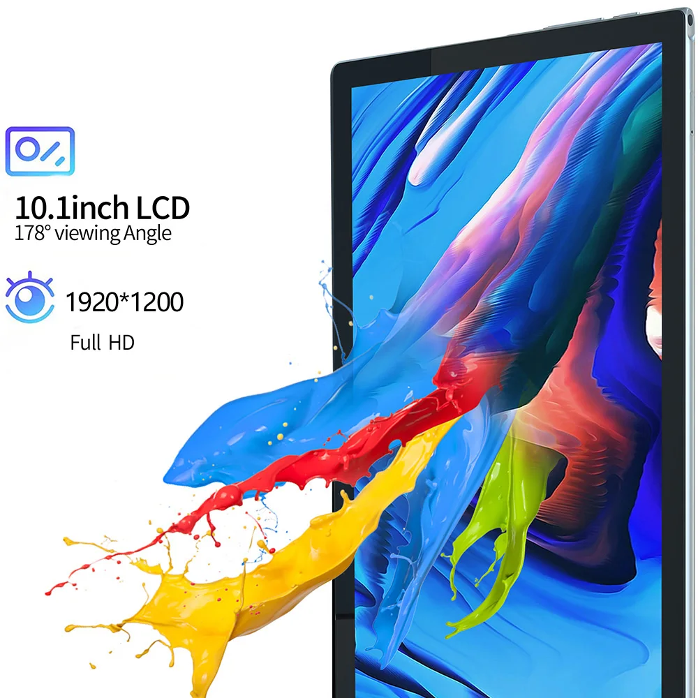 128インチの超薄型HD4Gタブレット,オクタコア,LTEネットワーク,デュアルWi-Fi, 8GB RAM,10.1 GB ROM,6000mAh,新品