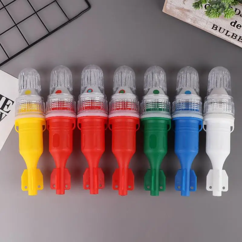 

/Fishery Double Flash Lamp Marine Signal Light Waterproof LED Fishing Light Buoy Signal Light Waterproof Net Flash Warning Light