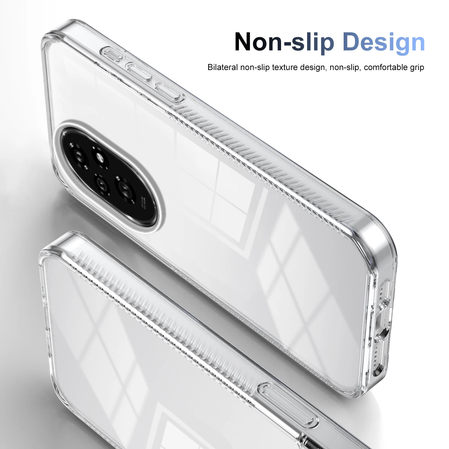 Transparente Hülle für Huawei P60 Mate 60 Honor 70 90 X7A X8A X9A X6S X8 X6A X7B X8B X9B 200 Pro Lite Weiche Rutschfeste Klare Schutzhülle – Detail 5