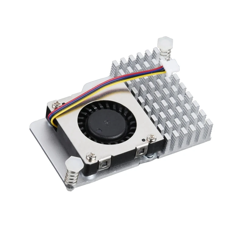 B04B-Official Active Cooler Cooler Fan Anodized Aluminum Heatsink DC 5V Support PWM Speed Control For Raspberry Pi 5