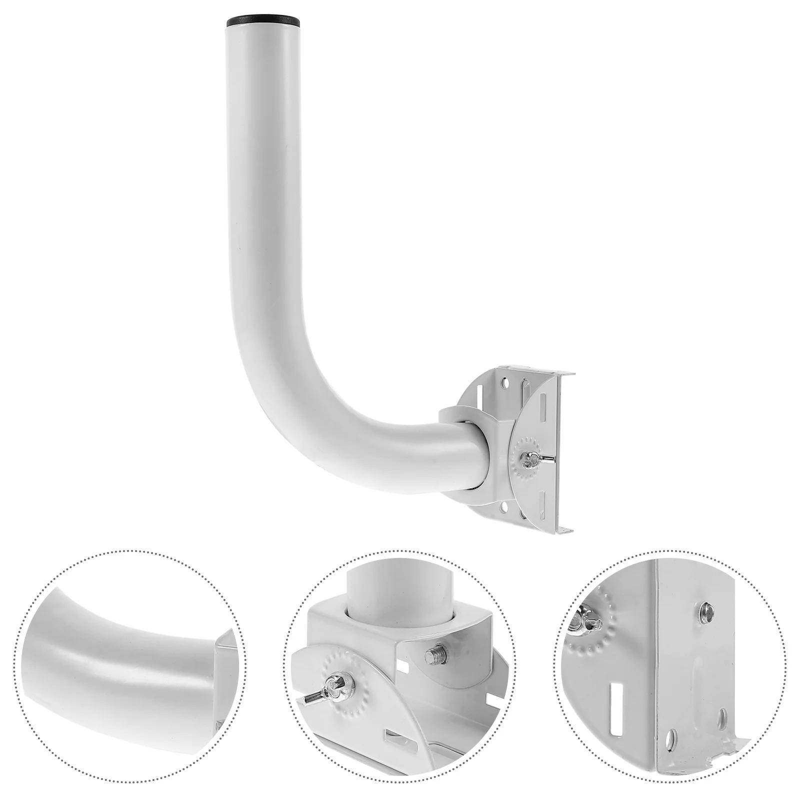 

Wireless Bridge Mount Adjustable Antenna Wall Mount Outdoor Satellite Pole Mounting Antenna Mounting Pole Kits