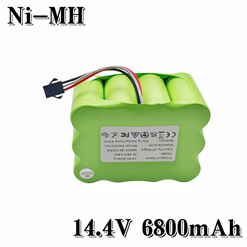 14.4V Ni-Mh SC Rechargeable battery 3800mAh lpega for KV8 XR210 XR510 XR210A XR210B XR510B XR510C Vacuum Cleaner Sweeping Robot