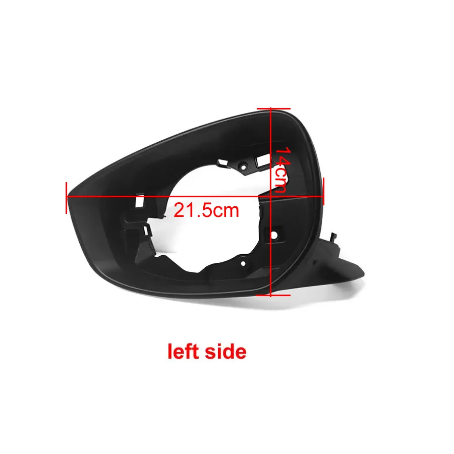 For Mazda 3 Axela 2020 2021 2022 2023 Car Accessories Door Wing Mirrors Holder Rearview Mirror Trim Ring Housing Frame view 2