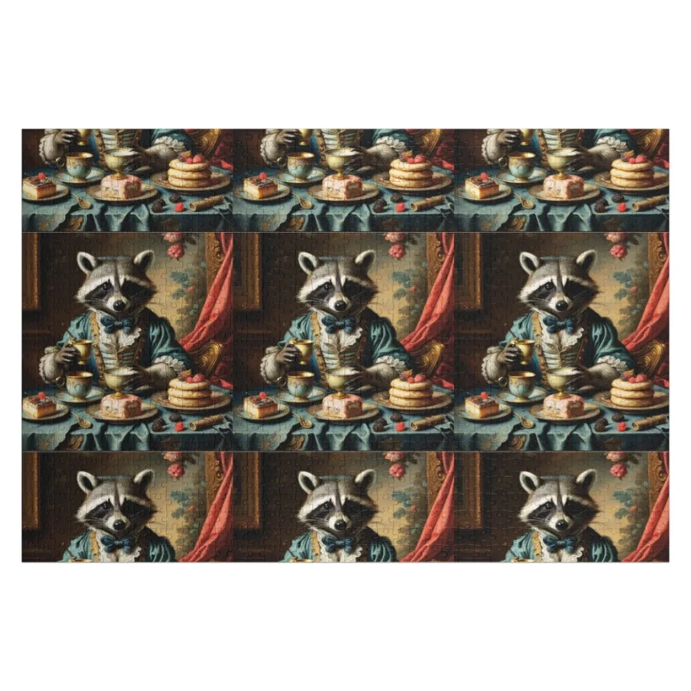 

Mapache Rafaelo Jigsaw Puzzle Wooden Jigsaws For Adults Wooden Name Puzzle