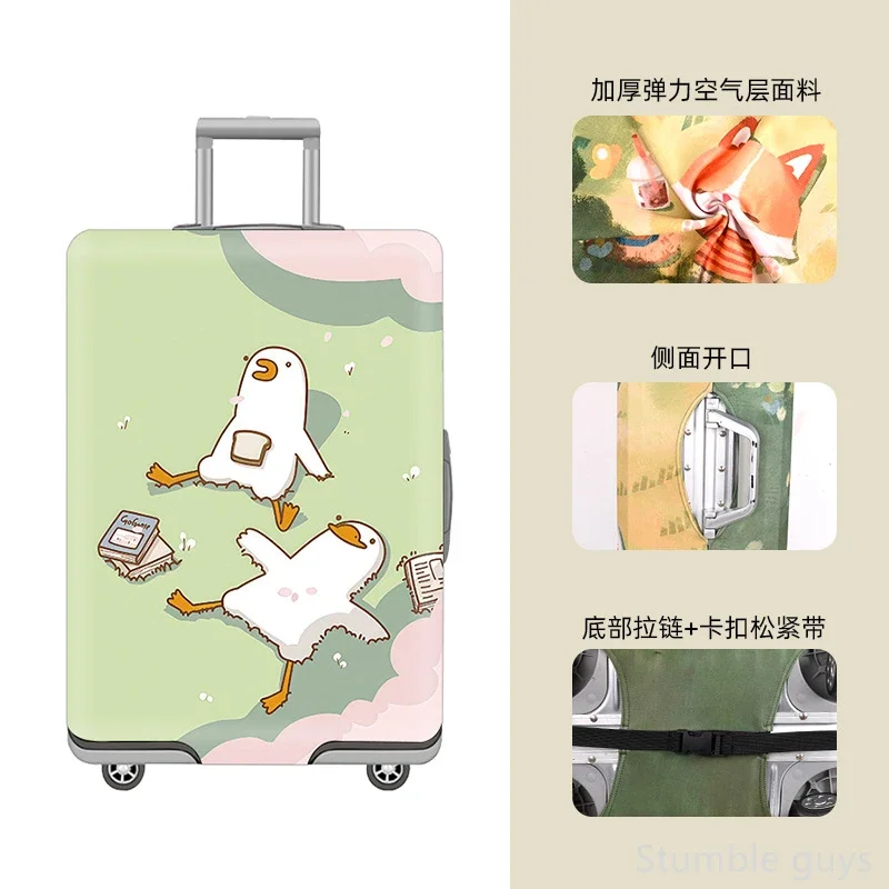 

Premium Durable Elastic Luggage Cover Dustproof Protective Suitcase Sleeve Reliable Travel Accessory Fits Trolley Case