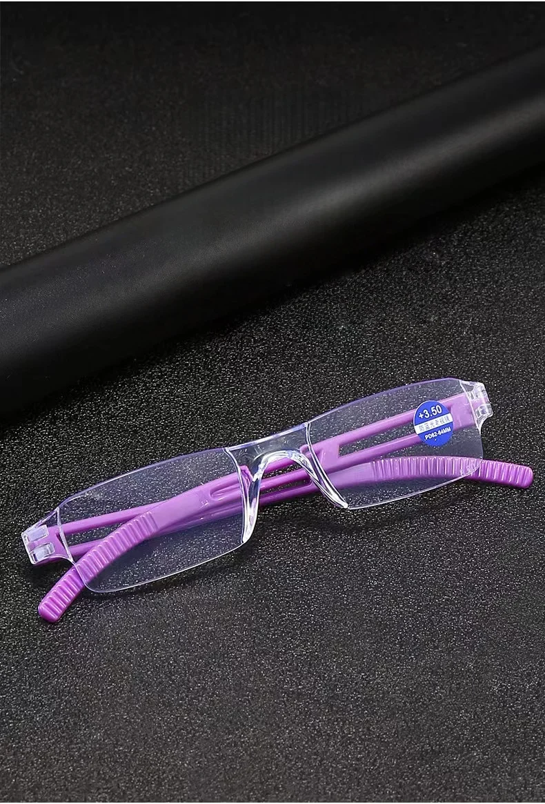 Lesebrille rahmenlose Verbundbrille Superleichte und elegante Lesebrille für Männer und Frauen.