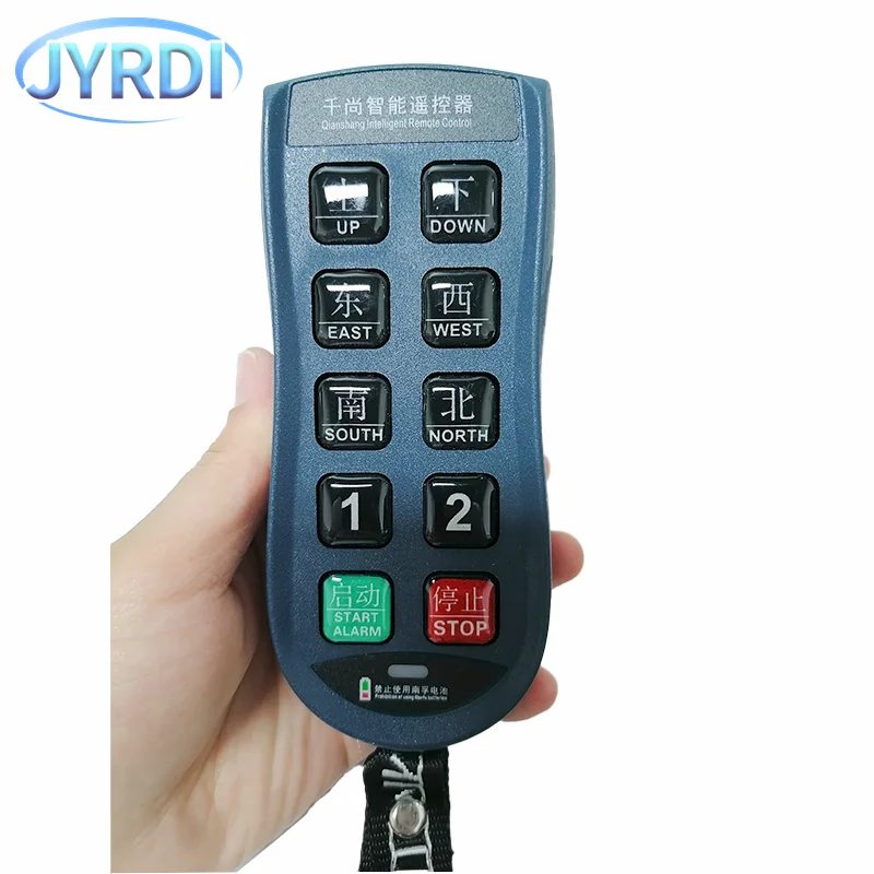 A8S 8 buttons single speed Industrial Wireless Radio Crane Remote Control switches Hoist overhead bridge Crane Lift Control