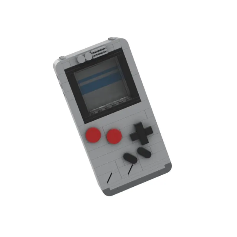 

In-stock new product: MOC 117-piece creative retro controller DIY small particle building block educational toy model gift set a