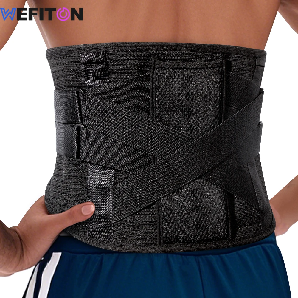 

1PC Back Brace for Lower Back Pain Relief,Breathable Back Support Belt for Men Women,Anti-Slip Lumbar Support Belt for Sciatica