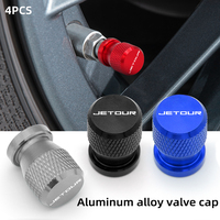 4 PCS Car Wheel Tire Valve Stem Cap Cover Aluminum, for Chery Jetour X70 X70SM X90 Plus X95 Dashing T2 T3c TRAVELER T-1