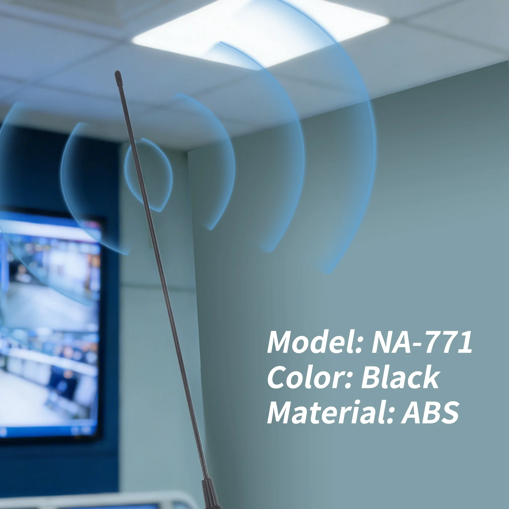 B31B NA-771 Antenna 144/430MHz 10W Dual Band for Baofeng UV5R UV-82 Walkie Talkie, SMA Male Female