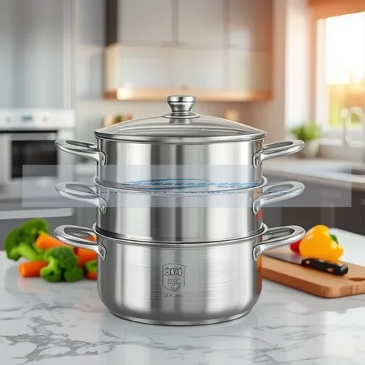 24CM double-layer soup pot household large-capacity soup steamer kitchen stew multi-purpose cooking pot