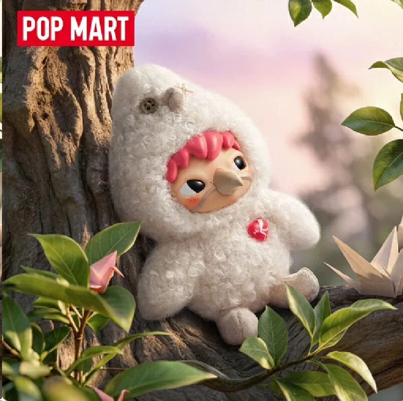 Genuine Pop Mart Dear Birds Series Plush Pendant Blind Box Toy
