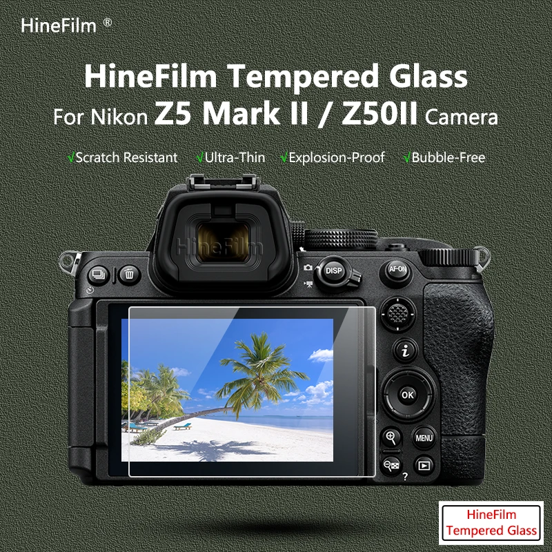 

Z5II Z50II Camera Screen Protective Glass Z52 Camera Hardness Tempered Glass Z50 II Screen Protector for Nikon Z5 II Camera