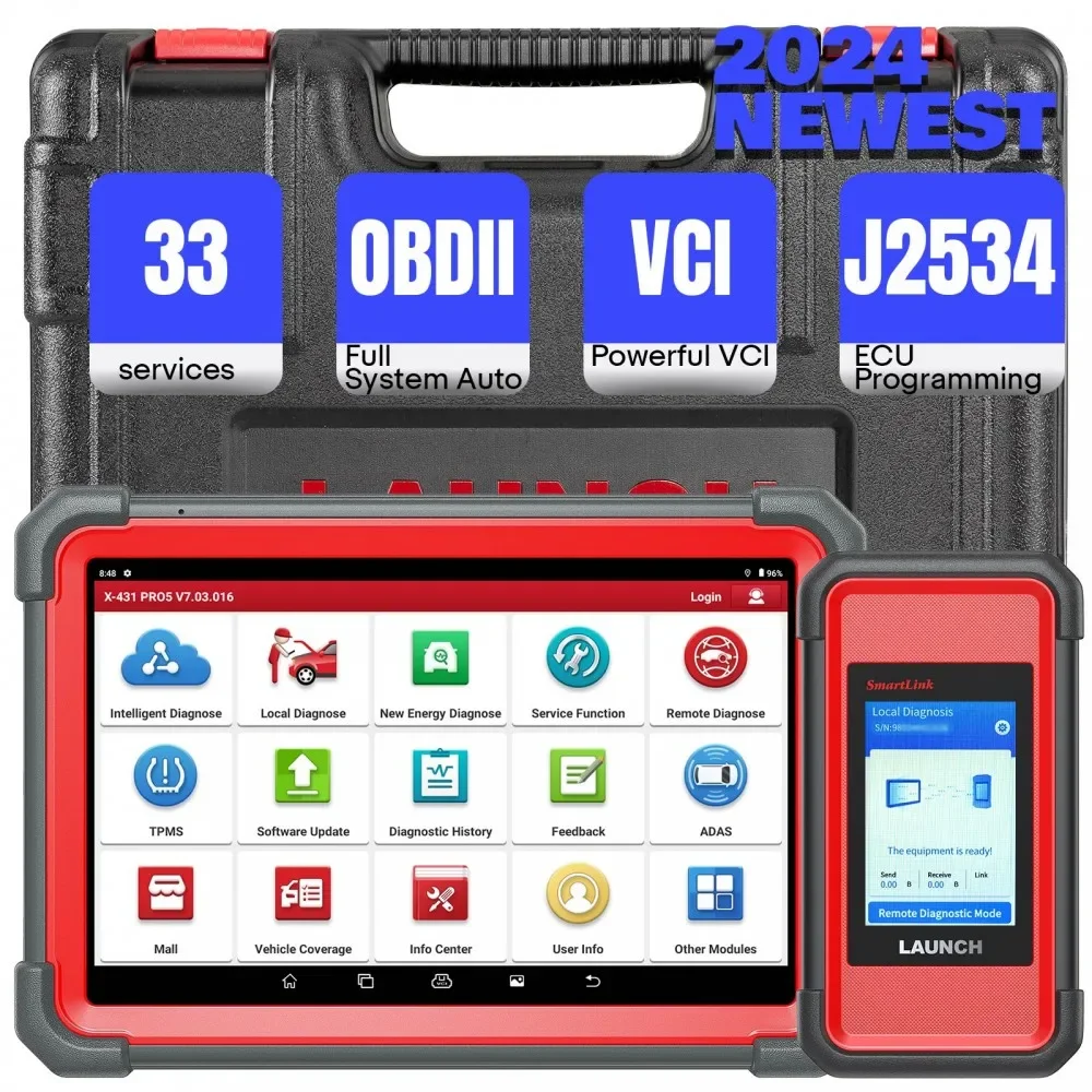 

2025 New X431 PRO5 PRO 5 Car Diagnostic Tool Full System Intelligent Scanner Support Online Programming for Mercedes/B M W