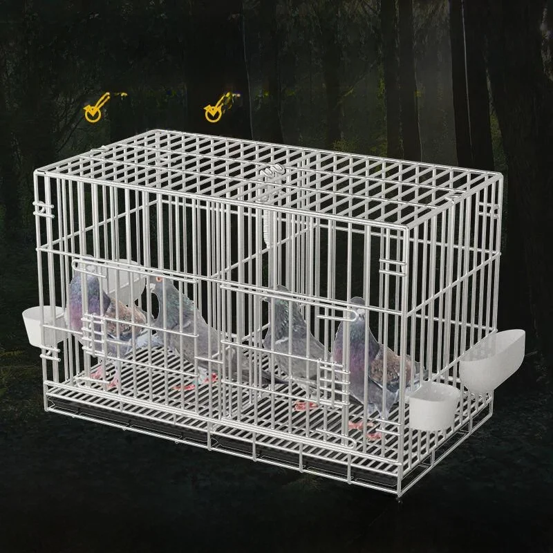 

Outdoor Automatic Chicken Coop Cage for Ducks Geese Rabbits Small Chicks Stackable Large Size Farm Animal Shelter Pet Supplies