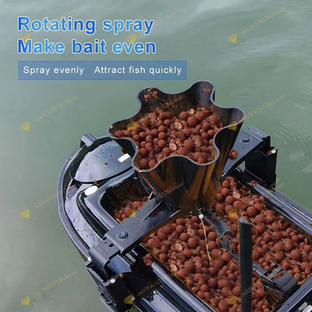 Bait spreader carp fishing tackle gear accessories black outdoors tools for Boat