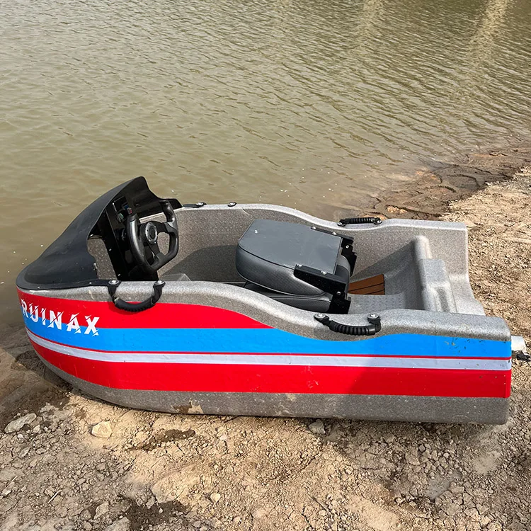Single Person Water Racing Boat, EPP Wear Resistant Material Stable Power Component 40km/h Speed for Lake Sea Outdoor Entertainm
