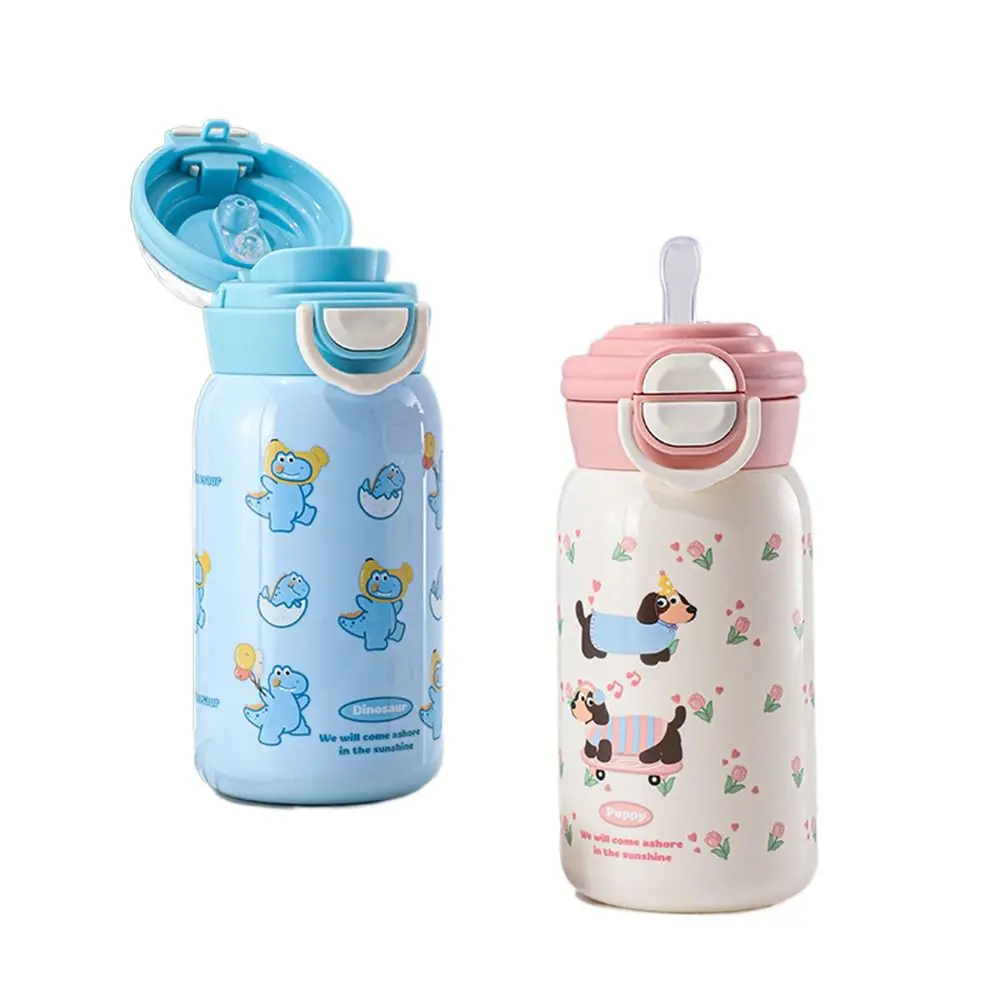 Portable 300ML Vacuum Cup Insulation Or Cooling High-Capacity Thermal Water Bottle Insulated Cup for Student Children