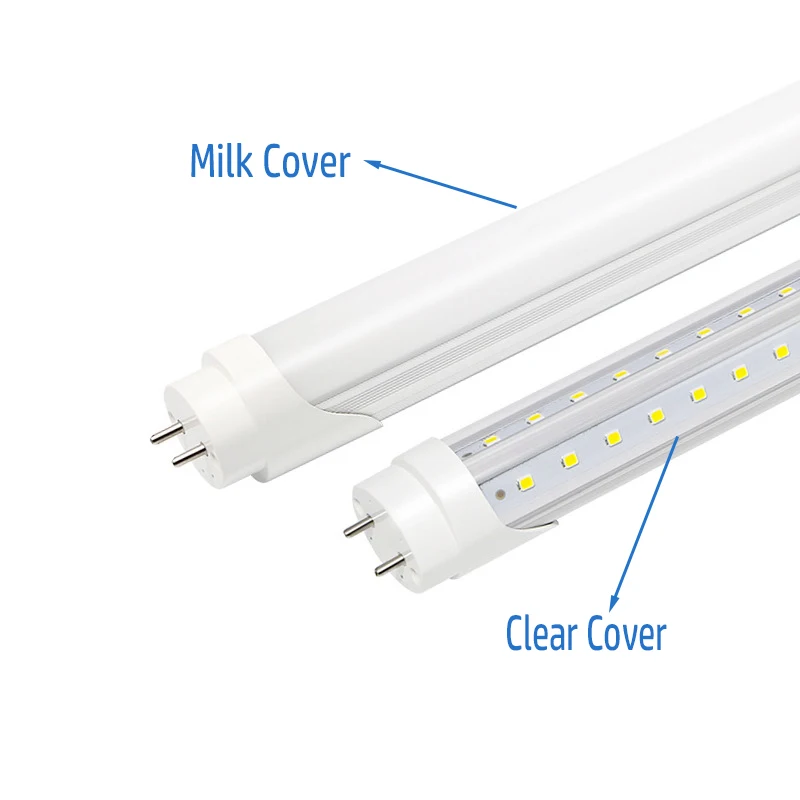 10 stks/partij 2ft 60 cm 20 w AC85-265V Led TL-lamp T8 v-vorm led buis Voor Thuis winkel Fabriek Indoor Keukenkast Verlichting