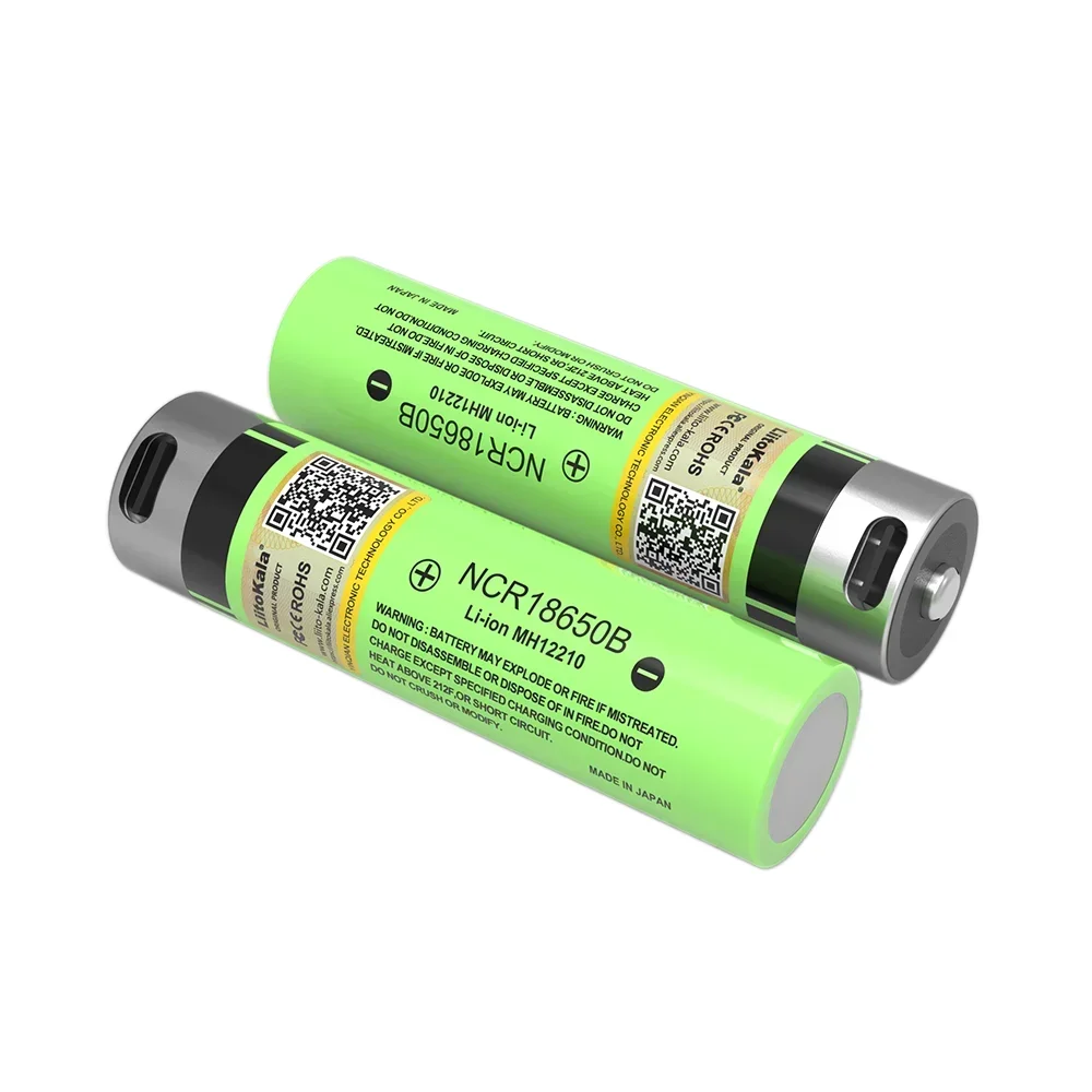 LiitoKala 3,7 В 18650 3400 мАч литиевая батарея TYPE-C портативные аккумуляторные батареи NCR18650B для домашнего фонарика с дистанционным управлением