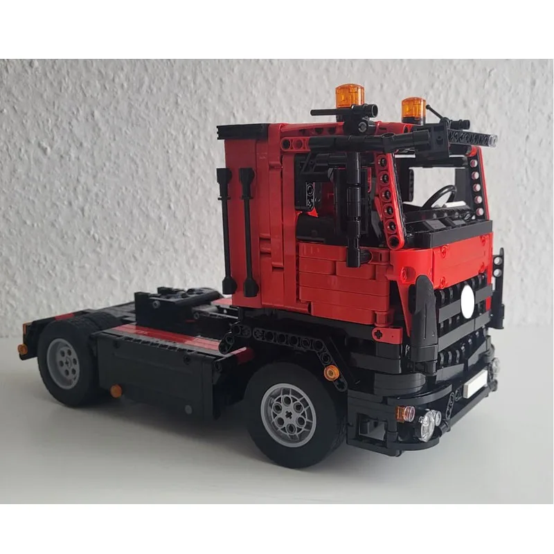 MOC-93396 Classic New Cargo Transport Semi-Trailer Truck Building Block Model, 1446Parts, MOC Boys' Children's Birthday Toy Gift