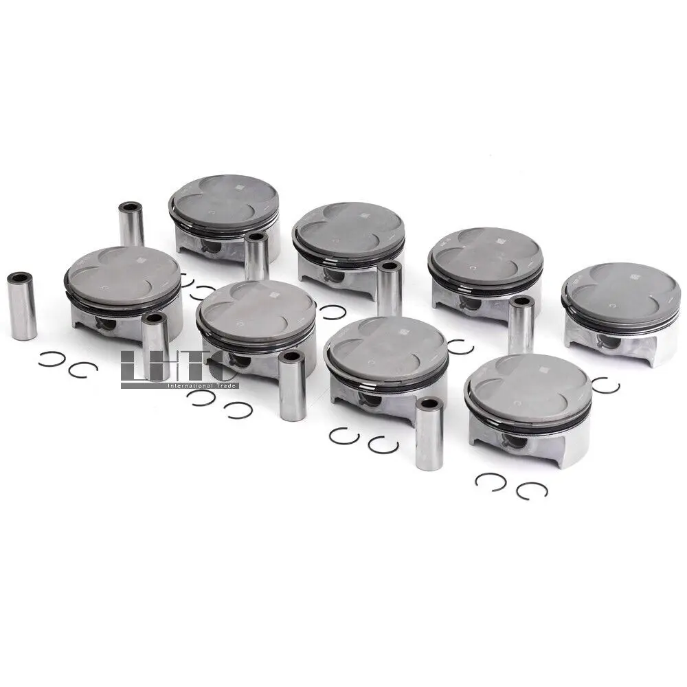 8pcs Pistons Rings Set  Φ92mm For BMW 545i 645Ci 745i X5 E53 E60 E61 E63 E64 E65 E66 N62B44 4.4L V8